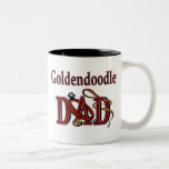 Goldendoodle Vati-Becher Kaffee Tasse