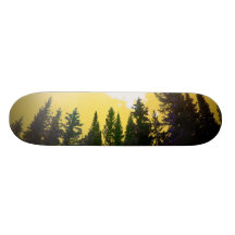 Goldene Himmel Skateboard Deck