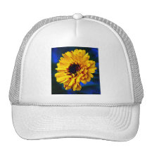 Goldene Ringelblumen-Blume und -bedeutung Baseball Caps