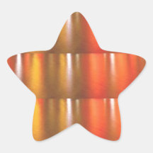 Goldene rote Schein-Schatten - ColorCraft Aufkleber