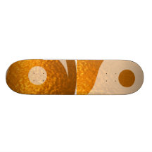 GOLDENE Schatten: Yin Yang Skateboarddecks
