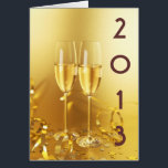 Goldenes neues Jahr 2013 karten