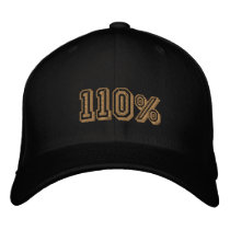 Goldmeister gestickte Kappe 110%