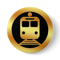 Golduntergrundbahn-Symbol