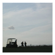 Golf an den Dämmerungs-Einladungen