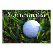 Golf-Einladung