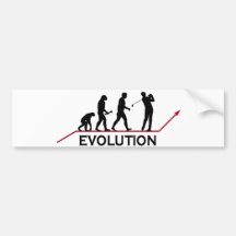 Golf-Evolution Auto Aufkleber
