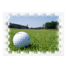 Golf-Fahrrinne Inviation Individuelle Einladung