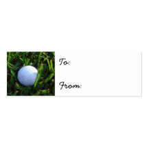 Golf-Geschenk-Umbau Visitenkarten