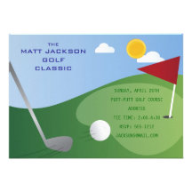 Golf-Klassiker-Einladung