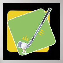 Golf Plakate