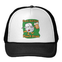 Golf spielen des Plan-B Caps