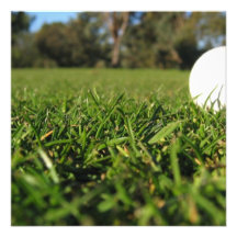 Golfball auf Kurs-Einladungen