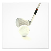 Golfball-und Verein-Einladung