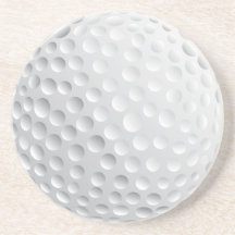 Golfballvektorgraphik Untersatz