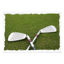 Golfclub-Entwurfs-Einladung
