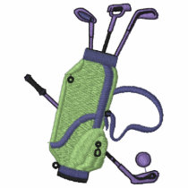 Golfclubs stickten Hemd