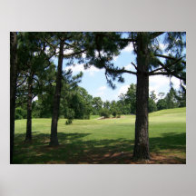 Golfplatz Poster