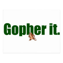 Gopher il carte postale