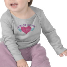 Gott ist die Vintage Liebe Tshirts