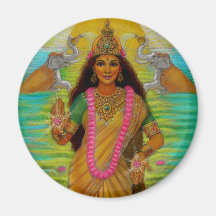 Göttin Lakshmi Magneten