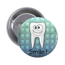 Goupille fraîche d'hygiéniste dentaire de sourire badges
