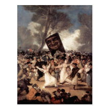 Goya y Lucientes, De Goya F Francisco de Francisco Postkarte