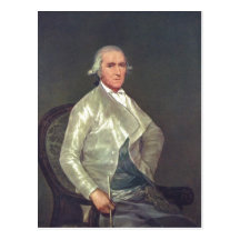 Goya y Lucientes, Francisco de Portr? t-DES Franci Postkarte