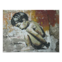 Graffiti de Little Boy Tirages Photo