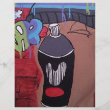 graffiti head flyers