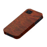 Grain en bois de Purple Heart Coque Case-Mate iPhone 4