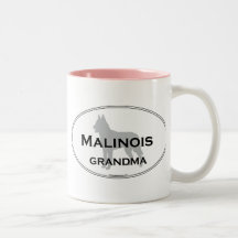 Grand-maman de Malinois Mugs À Café