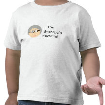 grand-papa, je suis, le grand-papa, favori ! t-shirts