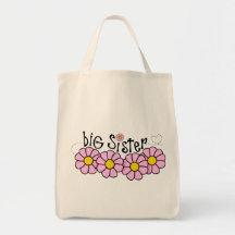 Grand SIS de marguerite Sacs De Toile