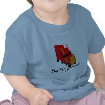 Grande chemise de nourrisson de conducteur de Rigg T-shirts