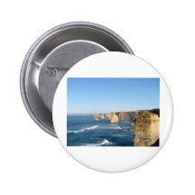 Grande route d'océan badge avec épingle