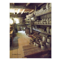 Grange 2 de potiers photos sur toile