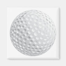 graphique de vecteur de boule de golf magnets pour réfrigérateur