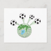 graphique mondial du monde du football prospectus en couleur