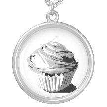 Grayscalekuchenhalskette
