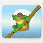 Grenouille 1 tapis de souris
