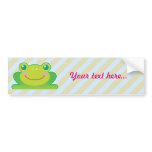 Grenouille de Kawaii autocollants pour voiture