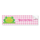 Grenouille de Kawaii autocollants pour voiture