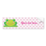 Grenouille de Kawaii autocollants pour voiture