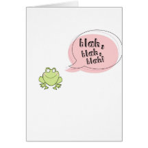 Grenouille fade cartes