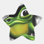 Grenouille fraîche autocollants