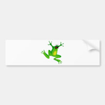grenouille verte de danse adhésifs pour voiture