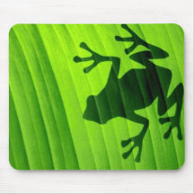Grenouille Verte Tapis De Souris