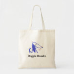 Griffonnage de chienchien sac