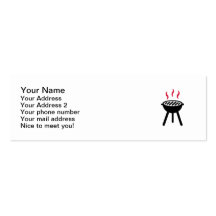 Grill BBQ Business Card Templates